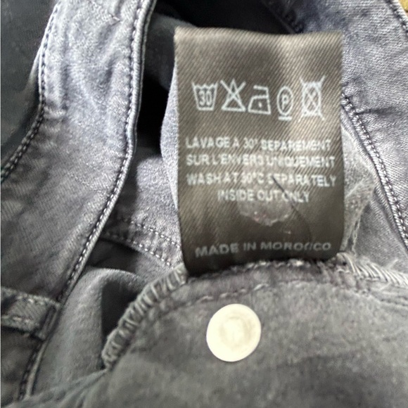 Isabel Marant Ėtoile Skinny Jeans 40 Gray Midrise - Picture 12 of 14